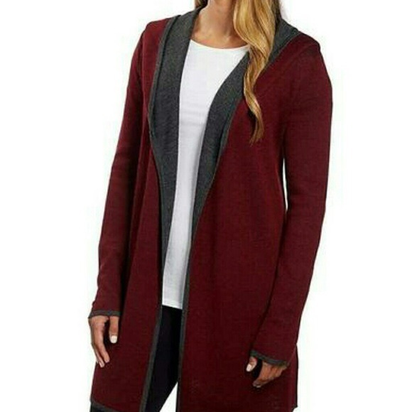 blanc noir Sweaters - Bnci By Blanc Noir Cape Knit Cardigan Sweater